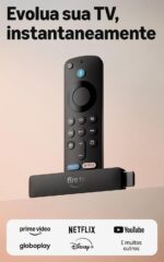 Amazon Fire TV Stick HD: streaming rápido em Full HD com Alexa, controle por voz, Wi‑Fi 6 e TV sem bagunça.