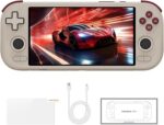 Ampown Mangmi Air X: console portátil Android 14 com tela IPS Full HD, bateria 5000mAh e controles Hall para jogar sem travar.