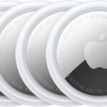 Apple AirTag 2ª geração pack com 4: encontre itens com Busca Precisa e som mais alto