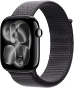 Apple Watch Band Goop esportivo 46 mm cinzento escuro XL: leve, respirável e confortável com fecho rápido e ajuste fácil - Imagem 2