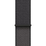 Apple Watch Band Goop esportivo 46 mm cinzento escuro: leve, respirável e com ajuste rápido para máximo conforto.