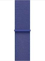 Apple Watch Band Loop desportiva 40 mm ultramarino: leve, respirável e com ajuste fácil para mais conforto no dia a dia.