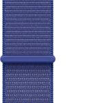 Apple Watch Band Loop desportiva 46 mm ultramarino: leve, respirável e com ajuste fácil para mais conforto no dia a dia.