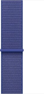 Apple Watch Band Loop desportiva 46 mm ultramarino: leve, respirável e com ajuste fácil para mais conforto no dia a dia.