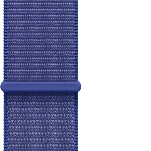 Apple Watch Band Loop desportiva 46 mm ultramarino: leve, respirável e com ajuste fácil para mais conforto no dia a dia.