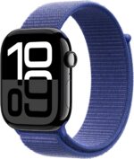 Apple Watch Band Loop desportiva 46 mm ultramarino: leve, respirável e com ajuste fácil para mais conforto no dia a dia. - Imagem 2
