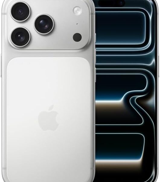 Apple iPhone 17 Pro 256 GB Prateado com câmaras Pro, A19 Pro e autonomia revolucionária.