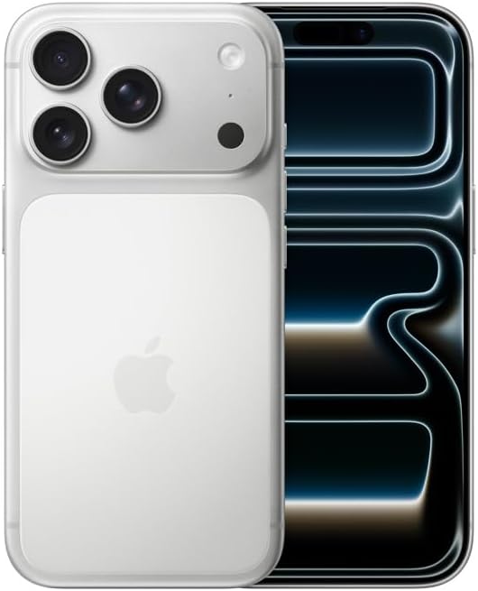 Apple iPhone 17 Pro 256 GB Prateado com câmaras Pro, Apple iPhone 17 Pro 256 GB Prateado com câmaras Pro, A19 Pro e autonomia revolucionária.
