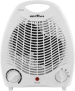 Aquecedor Elétrico 2 em 1 Britânia 1500W 110V com 3 níveis de potência e segurança para aquecer com praticidade. - Imagem 2