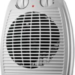 Aquecedor Elétrico Portátil 2000W 220V: aquece rápido, circula ar e tem termostato ajustável com proteção anti-sobreaquecimento.