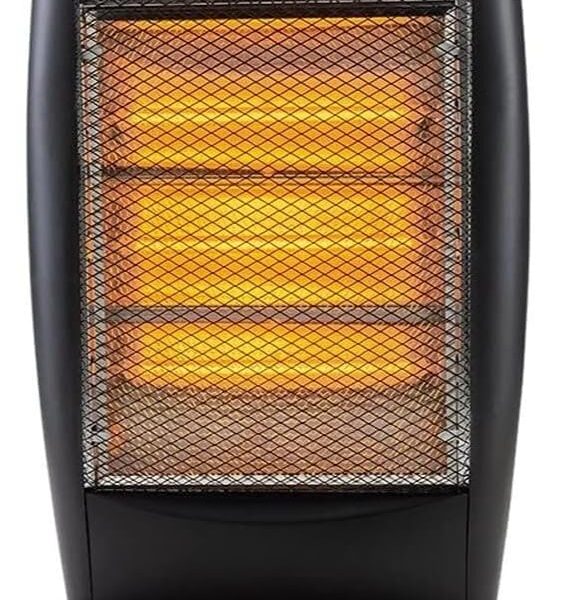 Aquecedor Halógeno Portátil 127V: aquecimento rápido e localizado para casa, escritório e quarto indoor
