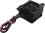 Aquecedor PTC Cerâmica 24V 200W para Desktop, aquecimento rápido, termóstato ajustável e uso seguro para quarto - Imagem 2