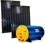 Aquecedor Solar Residencial 200L Inox 304 com Apoio Elétrico 3000W: água quente com economia e alta durabilidade.