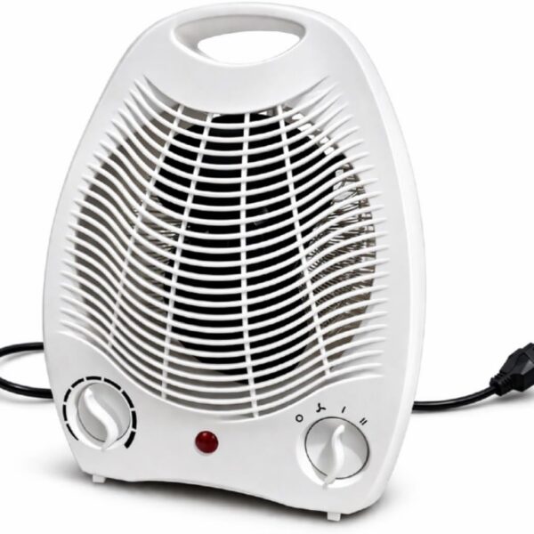 Aquecedor de Ar Elétrico Portátil 2000W 220V: aqueça quarto e sala com 3 níveis de potência e proteção contra superaquecimento