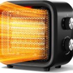 Aquecedor de Mesa 1500W PTC: aquecimento rápido, silencioso e seguro para escritório e quarto