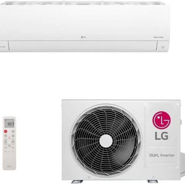 Ar Condicionado LG DUAL Inverter AI Voice 9000 BTUs Quente e Frio 220V S3-W09AA31E