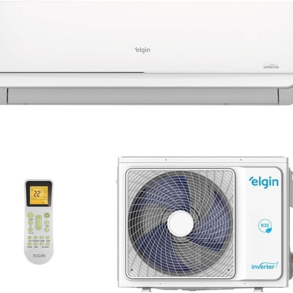 Ar-Condicionado Split HW Inverter Elgin Eco Star 12.000 BTUs R-32 Só Frio 127V