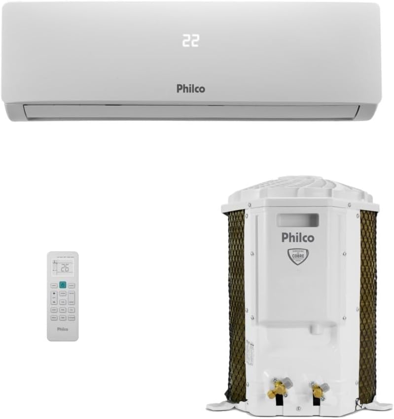 Ar-Condicionado Split HW Philco PAC12FI 12.000 BTUs R-32 Só Frio Ar-Condicionado Split HW Philco PAC12FI 12.000 BTUs R-32 Só Frio 220V