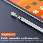 AreMe tampa magnética e pontas de reposição para Apple Pencil 1ª geração, pacote com 6 para escrita precisa - Imagem 2