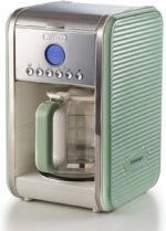 Ariete 1342, Cafeteira Vintage Verde, de 4 a 12 xicaras, Programável, 900Wats - 127V
