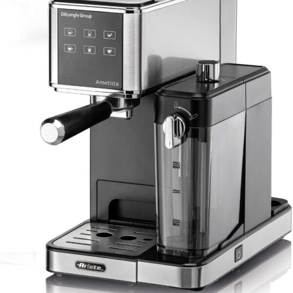 Ariete 1397 Ametista: expresso e cappuccino com espumador de leite e café moído ou sachês, 220V