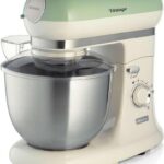 Ariete 1588, Batedeira Planetária Vintage Verde, Tigela Aço Inox 5.5L, 7 Velocidades - 127V