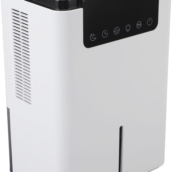 Asixxsix Desumidificador 60W compacto e silencioso, tanque 2000ml, ideal para quarto e closet, combate a umidade com eficiência