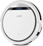 Aspirador Robô V3s Pro com controle remoto: limpeza automática, sensor anti-quedas e baixo ruído para sua casa.