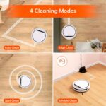Aspirador Robô V3s Pro com controle remoto: limpeza automática, sensor anti-quedas e baixo ruído para sua casa. - Imagem 2