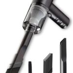 Aspirador de Pó Portátil 2 em 1 Sem Fio – Sucção Potente e Soprador de Ar, Recarregável USB com Filtro Lavável, Ideal para Carro, Casa, Escritório e Teclado