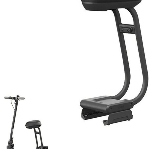 Assento para scooter elétrica Ninebot F-Series: conforto, absorção de choque e instalação fácil sem furos