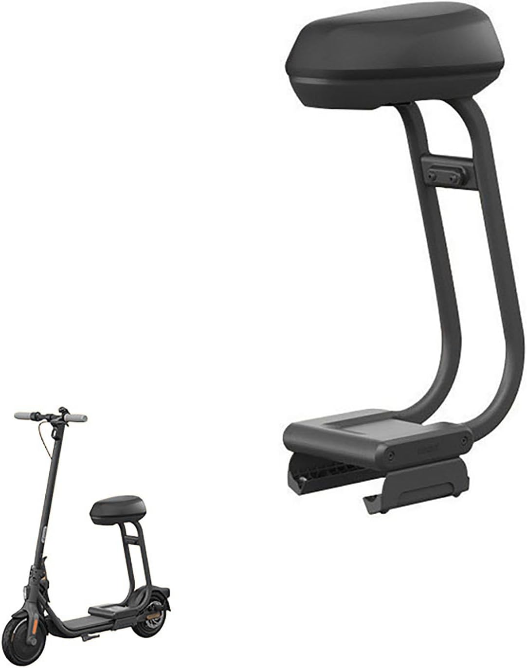 Assento para scooter elétrica Ninebot F-Series: conforto, absorção de choque Assento para scooter elétrica Ninebot F-Series: conforto, absorção de choque e instalação fácil sem furos