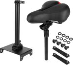 Assento selim dobrável Max G30 com amortecimento ajustável: mais conforto, ergonomia e fácil instalação.
