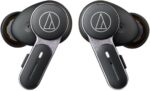 Audio-Technica ATH-TWX7BK: fones sem fio com cancelamento de ruído e som cristalino, ideais para comprar online.