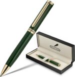 BEILUNER Caneta de gel luxo 24K: escrita suave, presente executivo premium