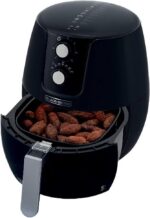 BLACK+DECKER Air Fryer AFM5 5L: fritura sem óleo, rápida, prática e com cesto antiaderente. - Imagem 2