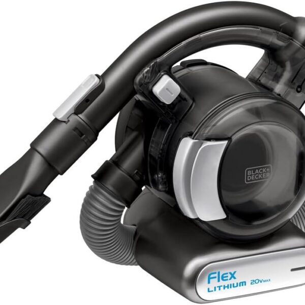 BLACK+DECKER BDH2020FLFH: aspirador sem fio 20V Max com escova PET, ideal para remover pelos e limpar com praticidade.