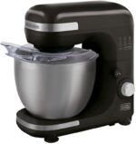 BLACK+DECKER Batedeira Planetária Orbitale, 8 velocidades, 5 Litros, Batedor em Inox, Potência 750W, Modelo PLAN2000PB2, 220V