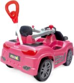 BM-CAR Maral Rosa: SUV infantil 2 em 1 com passear e pedalar, seguro, resistente e ideal para crianças até 30 kg. - Imagem 2