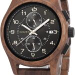 BOBO BIRD relógio cronógrafo masculino de madeira: leve, elegante e multifuncional para negócios, casual e presente ideal
