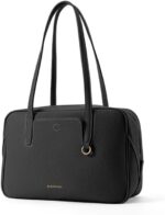 BOSTANTEN Bolsa de Ombro Feminina Grande: elegante, espaçosa e versátil para trabalho, viagem e dia a dia.