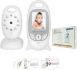 Babá Eletrônica Sem Fio com Tela 2.0 LCD, visão noturna, áudio bidirecional e alcance de até 260 m para monitorar seu bebê com segurança. - Imagem 2