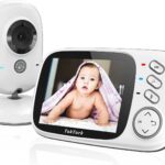 Babá Eletrônica TakTark 3.2 com visão noturna, áudio bidirecional, VOX e monitor de temperatura para mais segurança e praticidade.