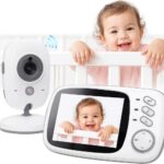 Babá Eletrônica VB603 com câmera, visão noturna e áudio 2 vias para monitorar bebê com segurança e praticidade.