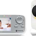 Babá Eletrônica VM482ANXL Motorola: monitor sem fio com vídeo, zoom e visão noturna para segurança total do bebê