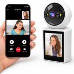 Babá Eletrônica Wi-Fi Full HD 1080p com visão noturna, áudio bidirecional e detecção de choro para monitorar seu bebê com segurança