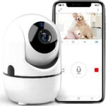 Babá Eletrônica Wi-Fi Full HD 1080p com visão noturna e áudio bidirecional para monitoramento remoto seguro - Imagem 2