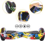 Baka Sport Hoverboard 6.5 Bluetooth: estilo, LED, 12km/h e autonomia de 8km para crianças e adultos - Imagem 2