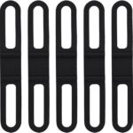 Bandagem de Silicone para Bicicleta: suporte multiuso seguro e resistente para celular, garrafa e acessórios em qualquer bike.