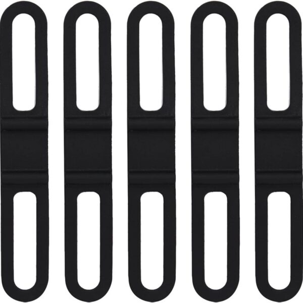 Bandagem de Silicone para Bicicleta: suporte multiuso seguro e resistente para celular, garrafa e acessórios em qualquer bike.